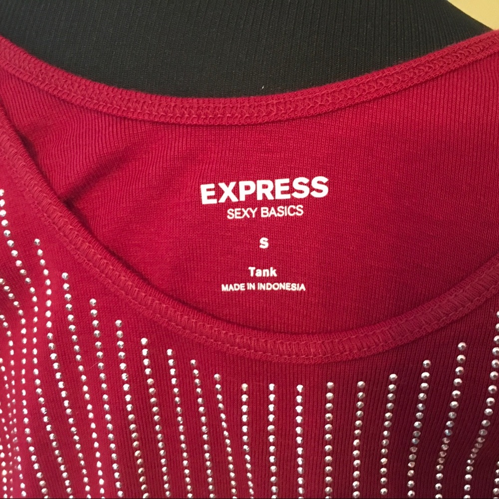 Express Embellished Tank Top - Picture 4 of 6